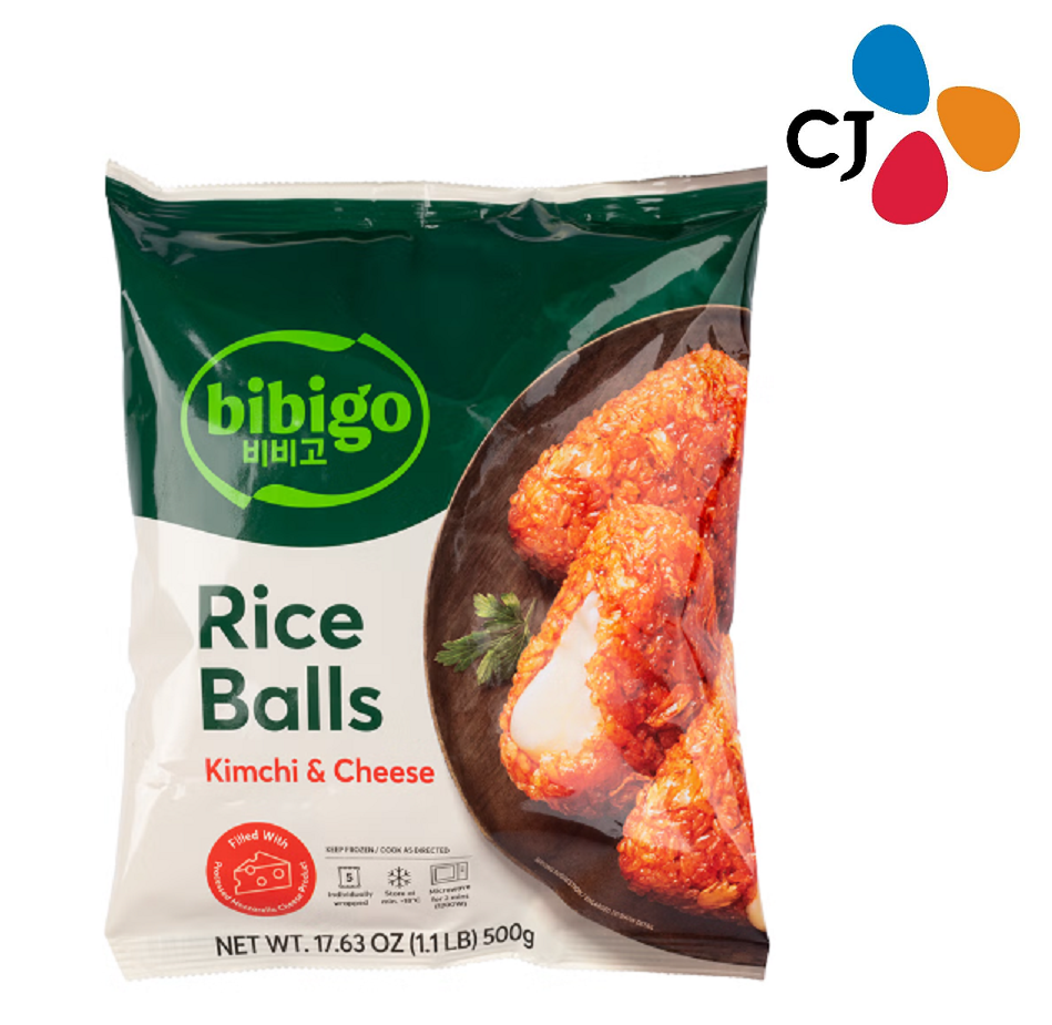 CJ Bibigo] Fried Rice Balls Kimchi Cheese 500g 비비고 김치치즈