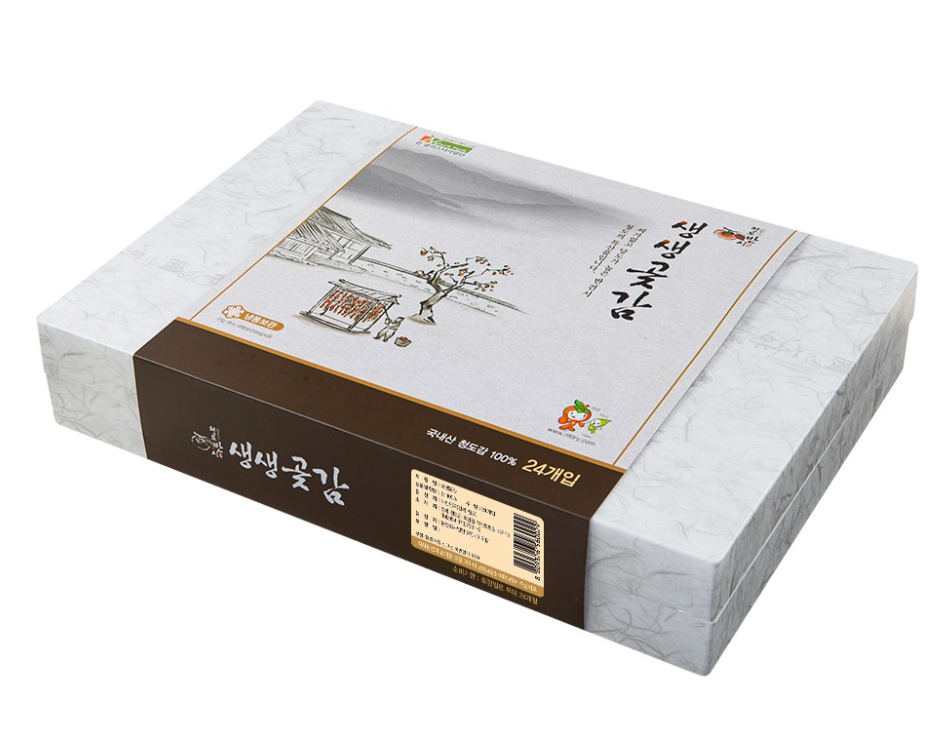 Korea Dried Persimmon Gift Set (24pcs) 생생곶감 24과 선물세트