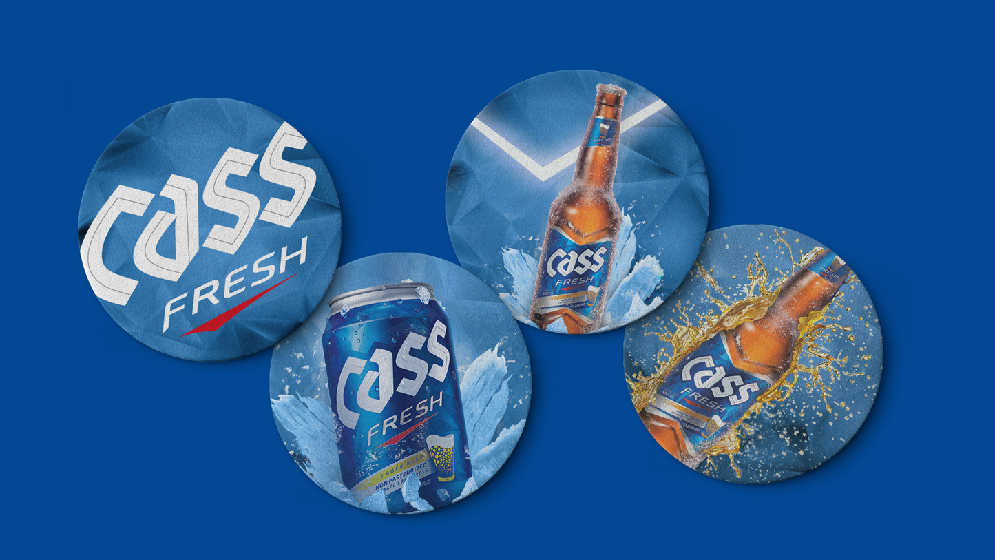 Cass Fresh Cold Brewed 330ml / 640ml 4.5% 카스비어