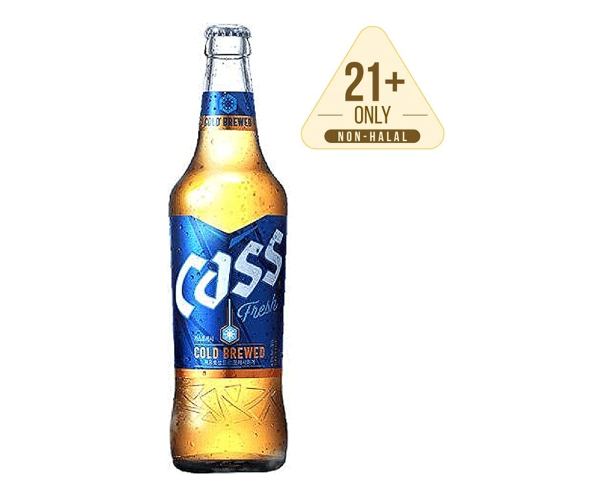 Cass Fresh Cold Brewed 330ml / 640ml 4.5% 카스비어