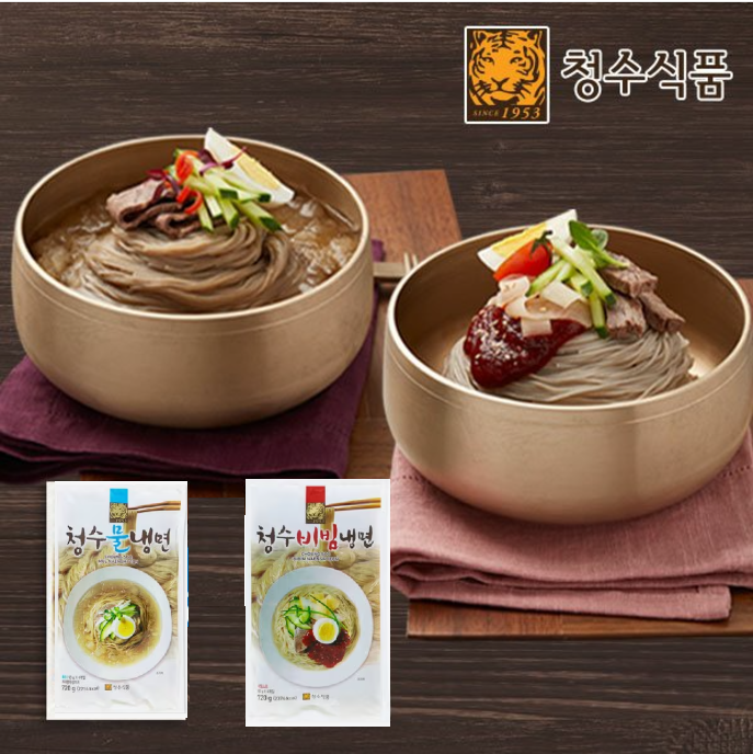 Choung Soo Buckwheat Cold Noodle with Soup base 720g 청수 물냉면