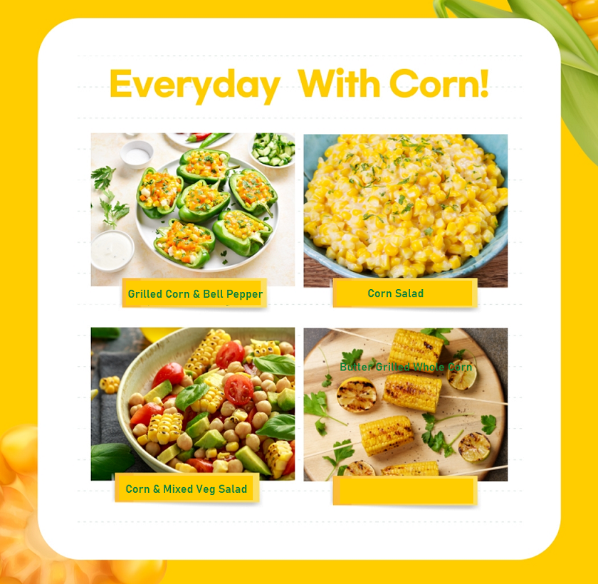 Gangwondo Steamed Glutinous Sweet Corn 300g 강윈도 찰옥수수 300g