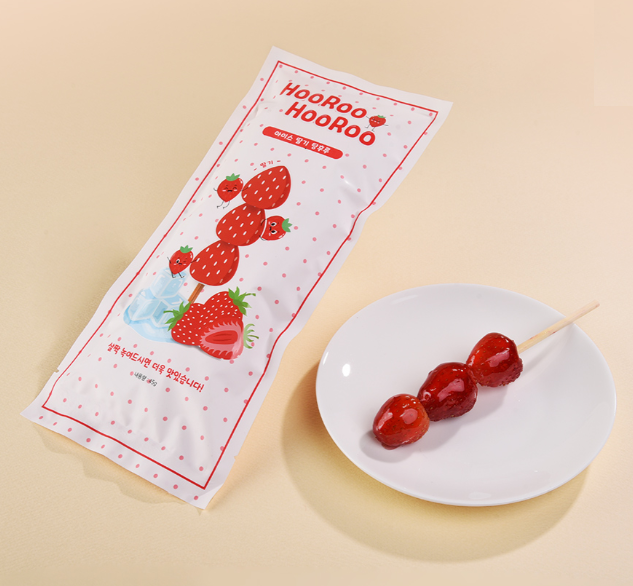 HooRoo HooRoo Ice Tanghulu Fruit (Strawberry, Grape & Tangerine) 45g ์์ด์ค ํํ๋ฃจ