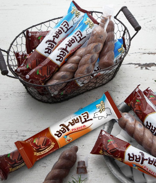 Korean Ice Bar – Pear, Jeju Orange, Chocolate, Soda 한국 인기 아이스바 4종 (배, 제주감귤, 초코, 소다)