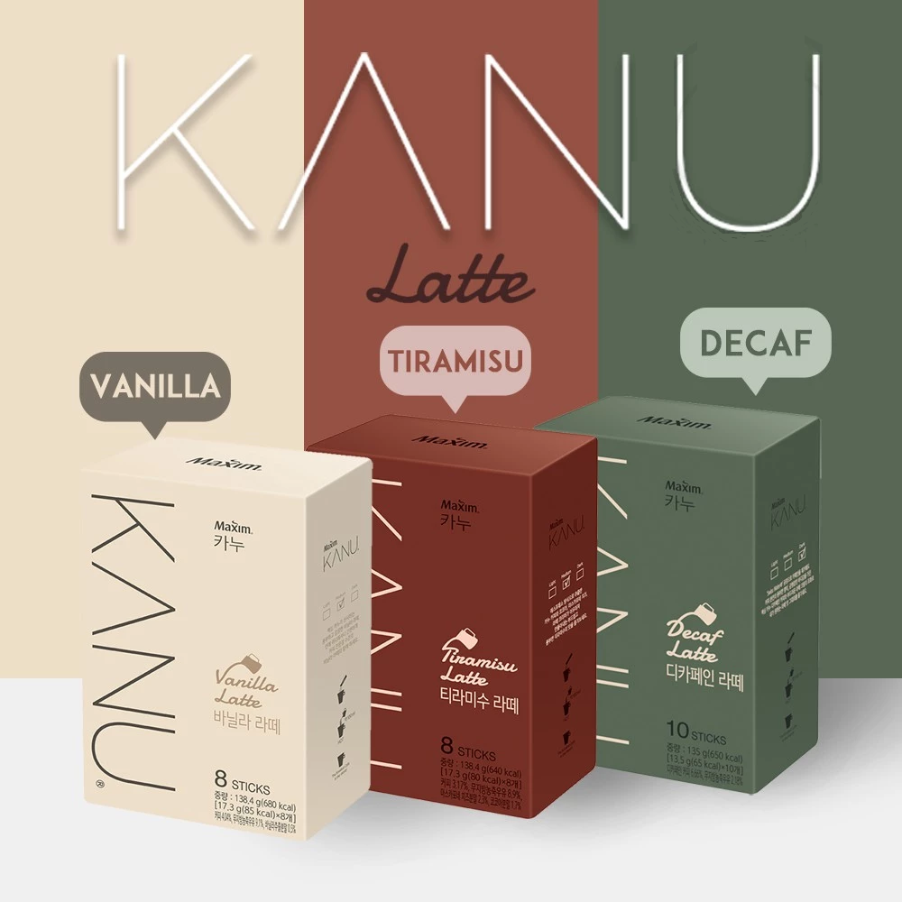 Maxim] KANU Latte Coffee [맥심] 카누 라떼 커피 – Koryo Mart (K