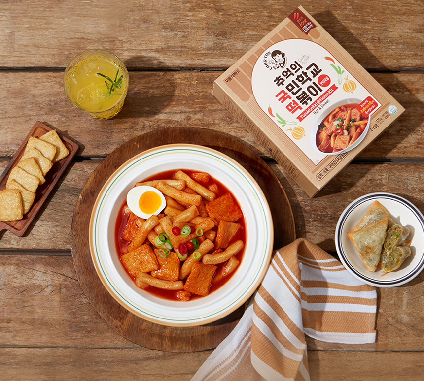 Newtro Cook-Tok Tteokbokki Rice Cake 추억의 국민학교 떡볶이 뉴트로