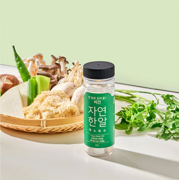 Trunas] Natural Vegan Coin Broth Seasoning 88g 트루나스 비건 지연
