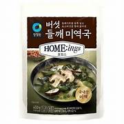 [CJW] Mushroom Seaweed Soup 450g 청정원 버섯들깨 미역국
