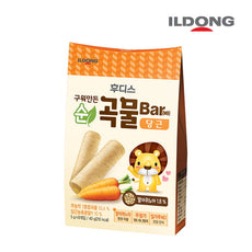 [Ildong Foodis] Akimeal Fure Grain Bar Carrot 40g 아이밀 순곡물바 당근