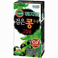 [Chung's Food] Black Bean Calcium Soymilk 190ml  정신품 검은콩칼슘두유