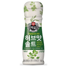 [Beksul] Herb Flavored Natural sea salt Mild Flovor 50g 천일염 허브맛 솔트 순한맛