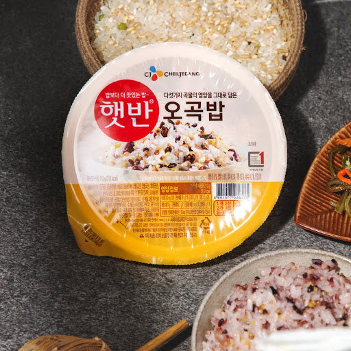 [CJ] Hetbahn Cooked Rice With Five Grains 210g 햇반-오곡
