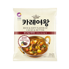 [Chungjungone] Rich & Soft Flaovr Of Cacao & Butter 108g 카레여왕 부드러운 버터맛