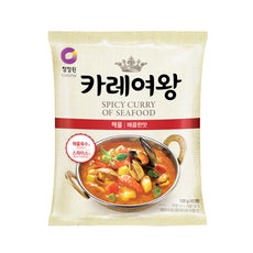 [Chungjungone] Spicy Curry Of Seafood 108g 카레 여왕 해물