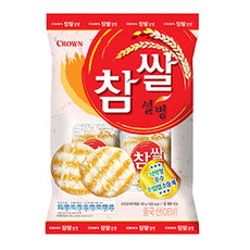 [Crown] Chamssal Selbeong 128g 크라운 참쌀선병