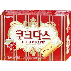 [Crown] Couque D'asse White Torte 72g 쿠크다스 화이트 토르테