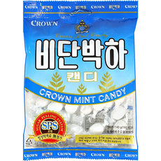 [Crown] Mint Candy 140g 비단박하사탕