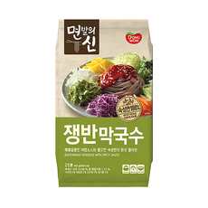 [Dongwon] Buckwheat Noodles With Spicy Sauce 405g 면발의신 쟁반막국수