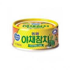 [Dongwon] Canned Tuna with Vegetable 150g 참치통조림(야채)
