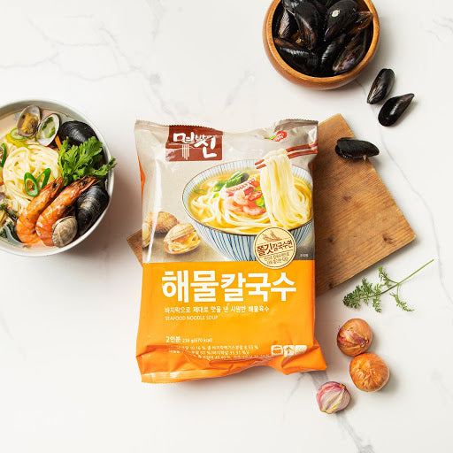 [Dongwon] Seafood Noodle Soup 236g 면발의신 해물칼국수