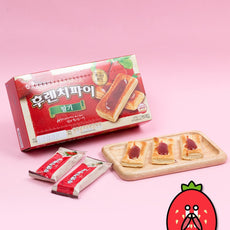 [Haitai] Biscuit Frenchi Pie (Strawberry)192g 후렌치파이 딸기