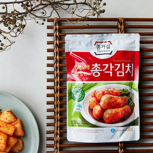 [Jongga] Chonggak Kimchi(Ponytail Radish) 500g 총각김치 500g