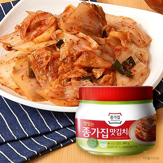 [Jongga] Sliced Kimchi  380g 맛김치 380G