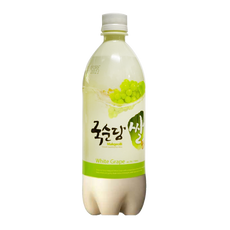 [Kooksoondang] Rice Wine Green Grape 3% 750ml 과일 막걸리 청포도 3%