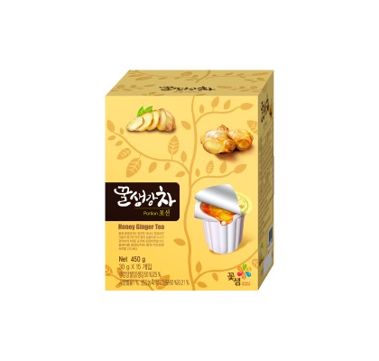 [Ksfs] Honey Ginger Tea 30gx15 꽃샘 포션 생강차