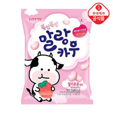 [Lotte] Malang Cow Strawberry 79g 말랑카우 딸기