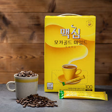 [Maxim] Maxim Mocha Gold Mild Coffee Mix 100T 맥심 커피믹스 모카