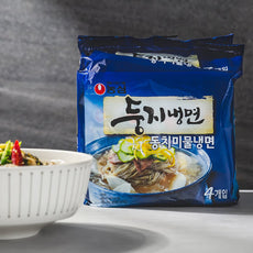 [Nongshim] Doongji Cold Noodle Chilled Broth 161g x 4p 둥지 물냉면