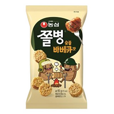 [Nongshim] Jjolbyung BBQ Flavor 90g 쫄병 스낵-바비큐