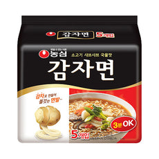 [Nongshim] Potato Noodle Soup 117g x 5p 감자면 멀티팩