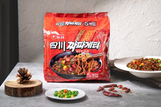 [Nongshim] Spicy Chapaghetti 137g x 5p 사천 짜파게티 멀티 - 내수용
