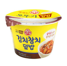 [Ottogi] Cooked Rice & Kimchi Sauce with Tuna 310g 맛있는 오뚜기 컵밥 김치참치덮밥
