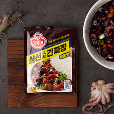 [Ottogi] Gan Jjajang Seafood Powder 100g 삼선 간짜장 해물맛