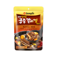 [Sempio] Korean BBQ Kalbi & Bulgogi Sauce 190g 인사동 궁중 갈비찜 양념