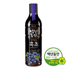 [Sempio] Vinegar Drink Blackberry & Blueberry 900ml 백년동안 흑초 (블랙/블루베리)