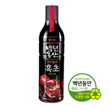 [Sempio] Vinegar Drink Pomegranate 900ml 백년동안 흑초(산수유/석류)