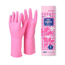 [Taehwa] Rubber Gloves Small 2p 고무장갑 소