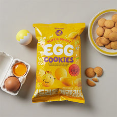 [No Brand] Soft Sweet Egg Cookies 220g 노브랜드 계란과자