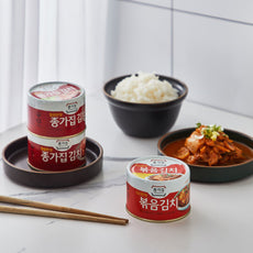 [jongga] Canned Kimchi 160g 김치 캔
