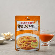[Sempio] Spicy Cream Topokki Sauce 120g 불닭 크림 떡볶이 양념