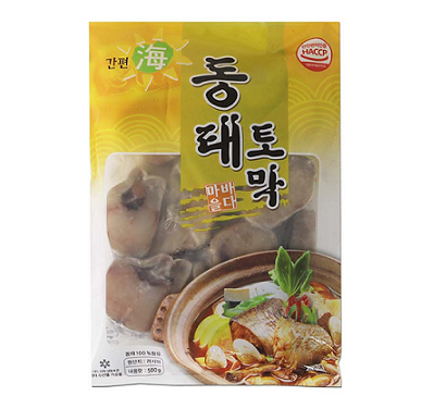[Badamaeul] Frozen Pollack Cut Pieces 500g 동태 토막 500g