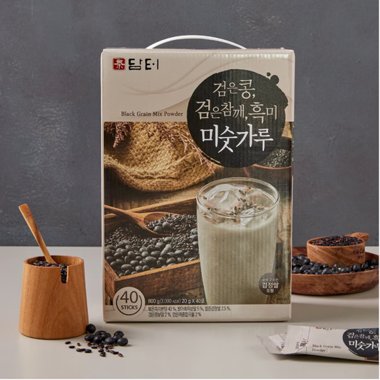 [Damtuh] Black Grain Mixed Powder 20g x 40 sticks 담터 검은콩 검은참깨 흑미 미숫가루