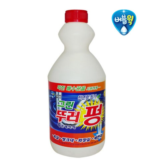 [Bubble Wick] Multi-Purpose Drain Cleaner (1L) 버블윅 버블윅 그린 뚜러펑