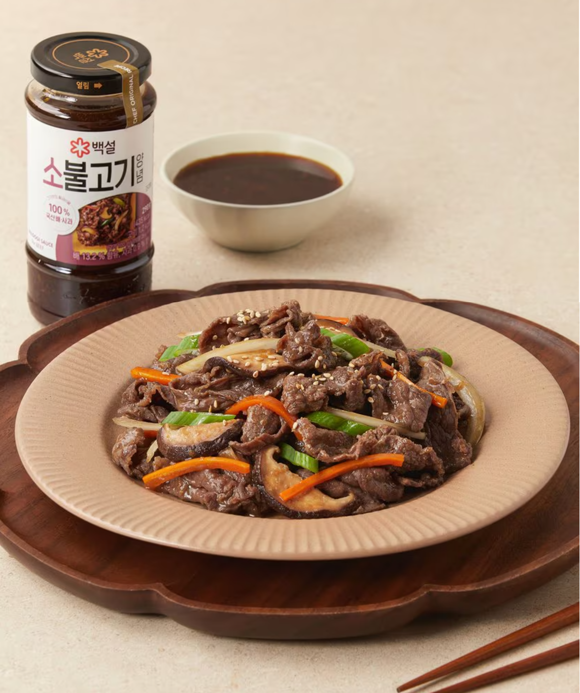 [CJ Beksul] Bulgogi Sauce for Beef Marinate 290g/840g  백설 소불고기 양념