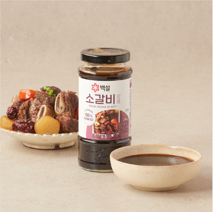 [CJ Beksul] Galbi Sauce for Beef Marinate 290g/840g  백설 소갈비양념
