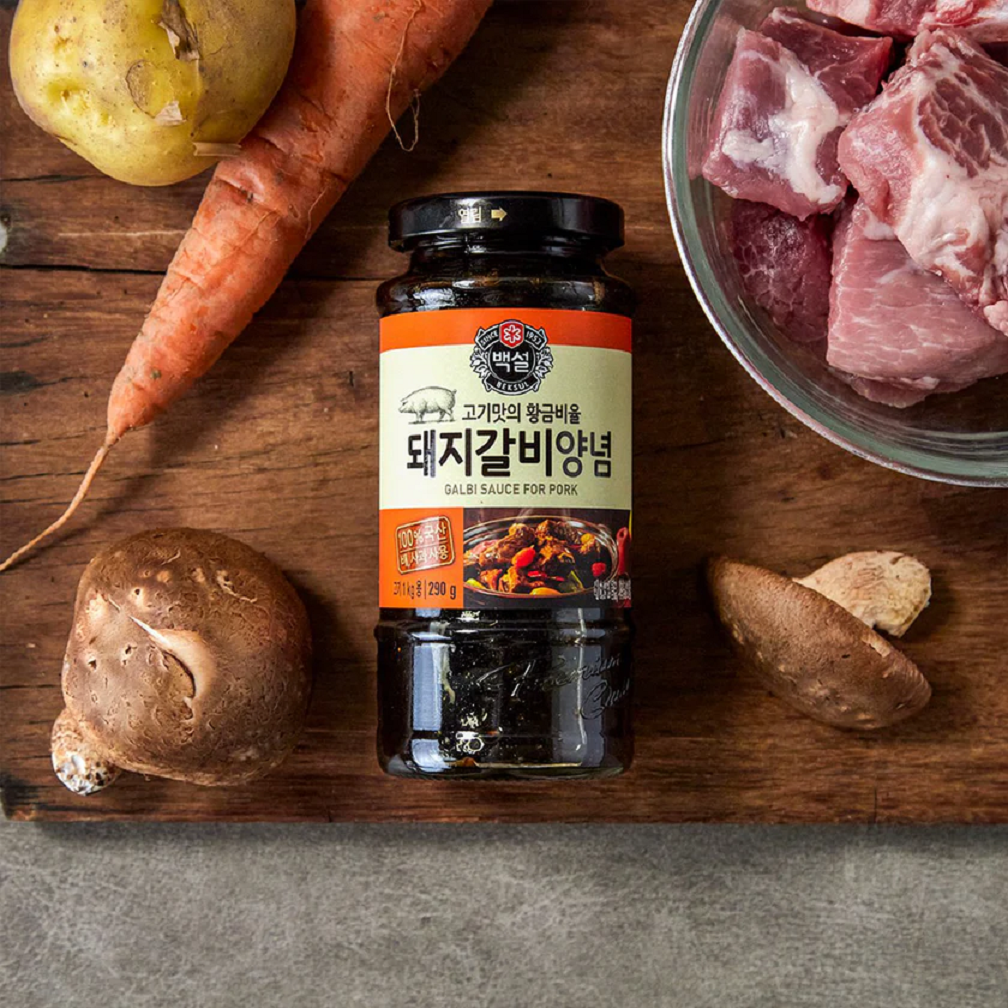 [CJ Beksul] Galbi Sauce for Pork Marinate 290g/840g 백설 돼지갈비 양념